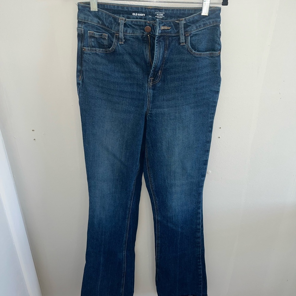 Old Navy Women's Blue Jeans Flare